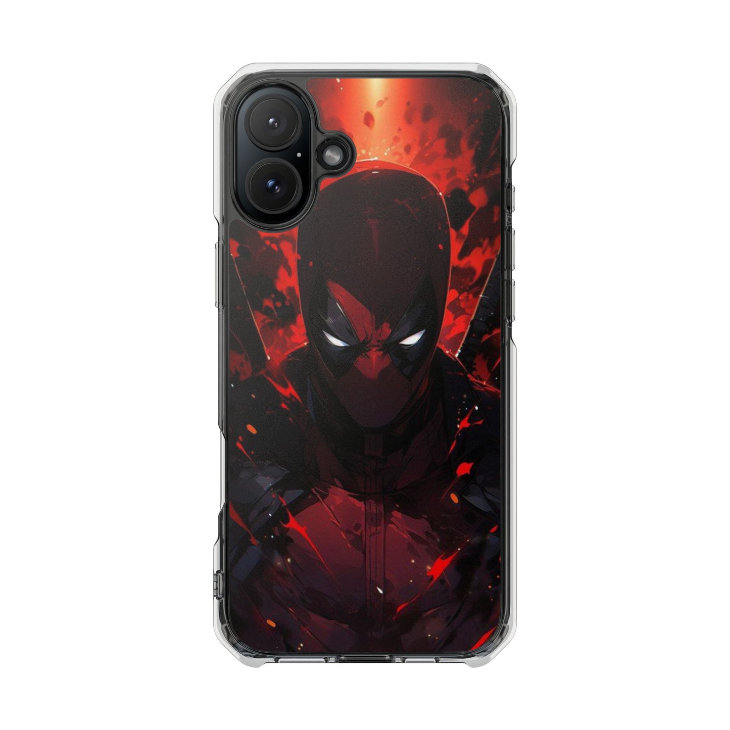 Deadpool | Iphone 16 Pro Max | Magnetic Clear Impact Cases