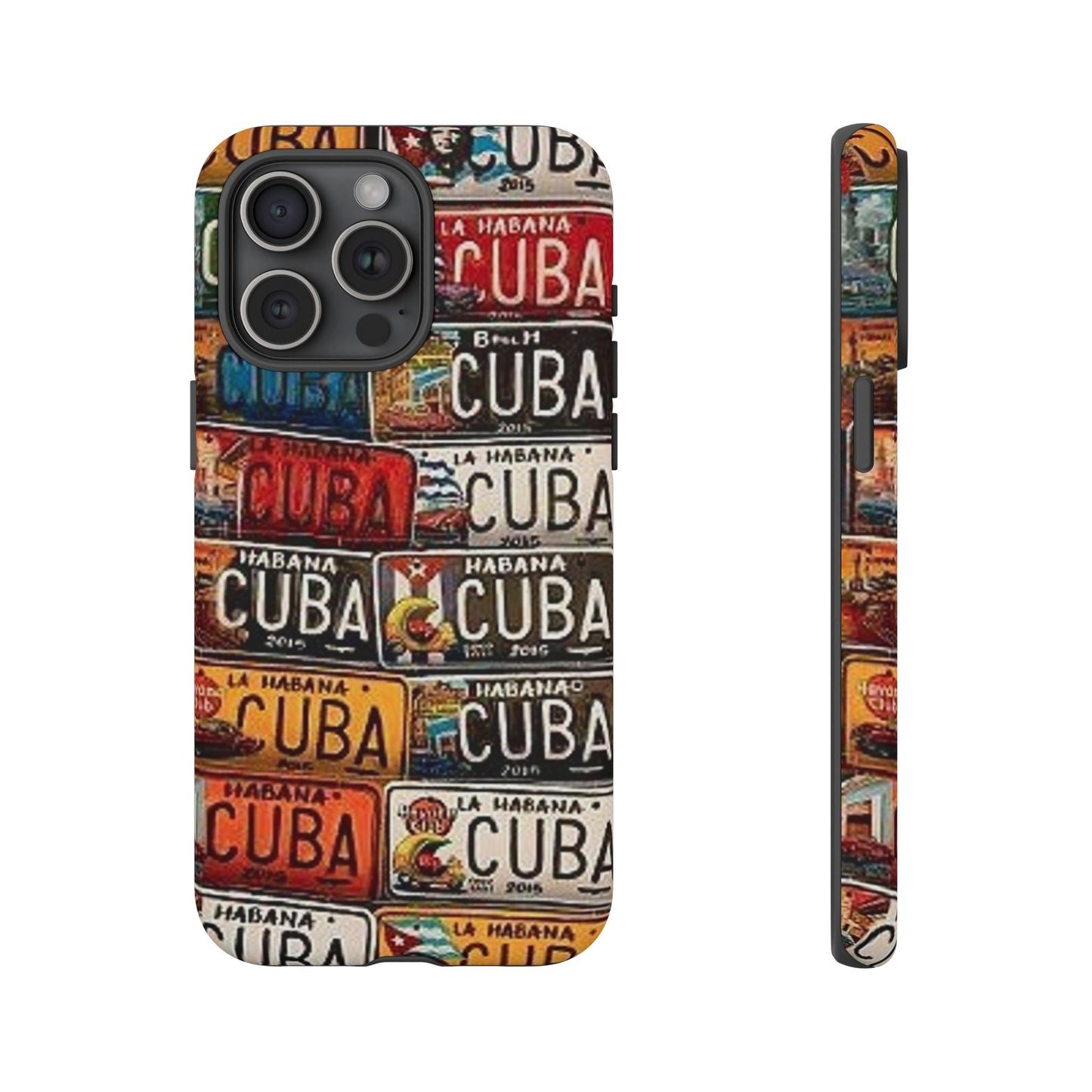 Cuban Old Car Registration Tough Cases| Iphone 16| Samsung Galaxy S 24