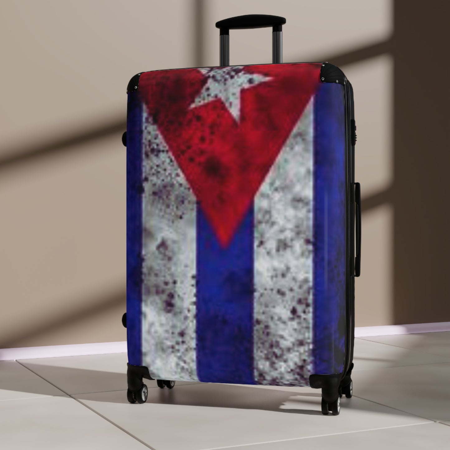 Cuban Flag Suitcase