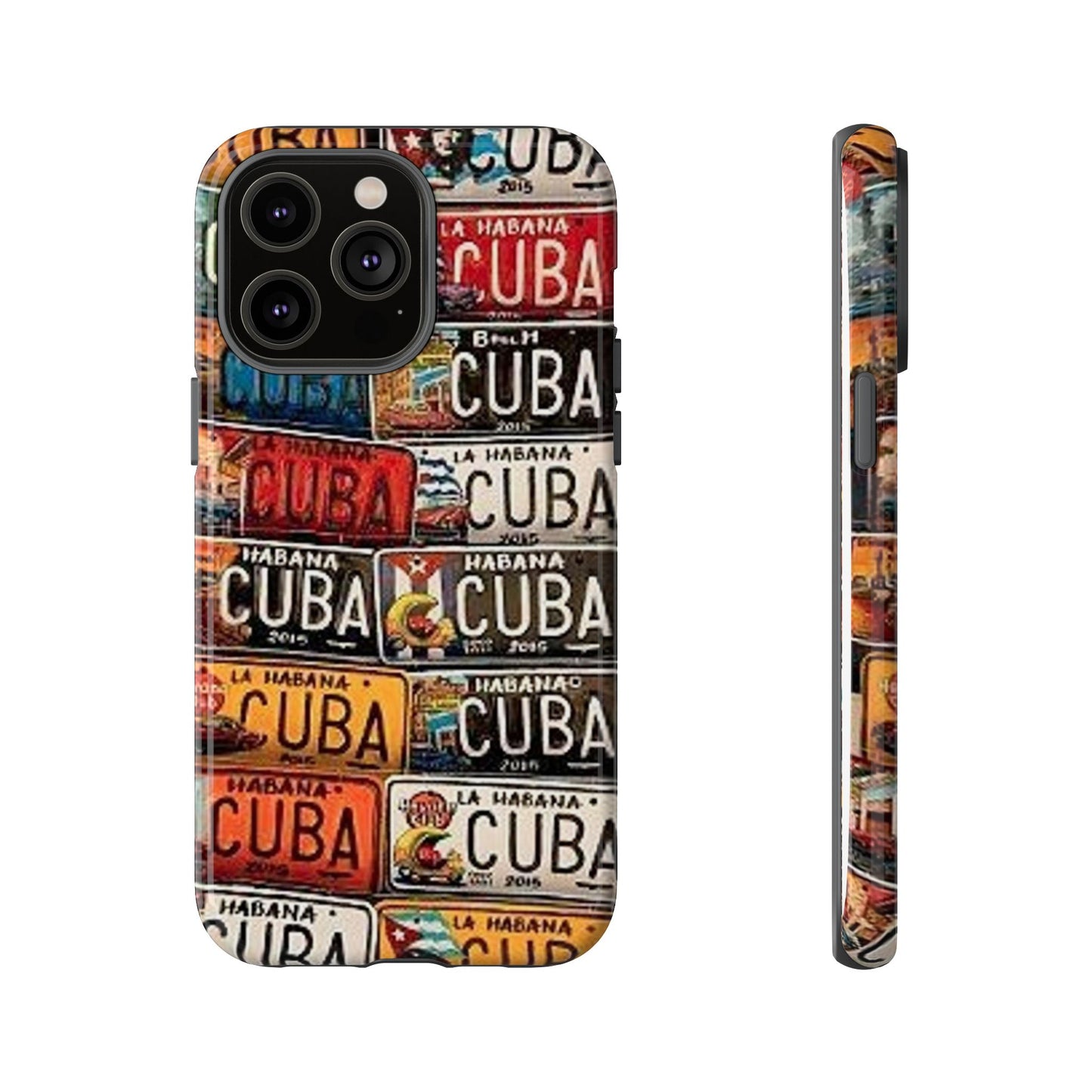 Cuban Old Car Registration Tough Cases| Iphone 16| Samsung Galaxy S 24