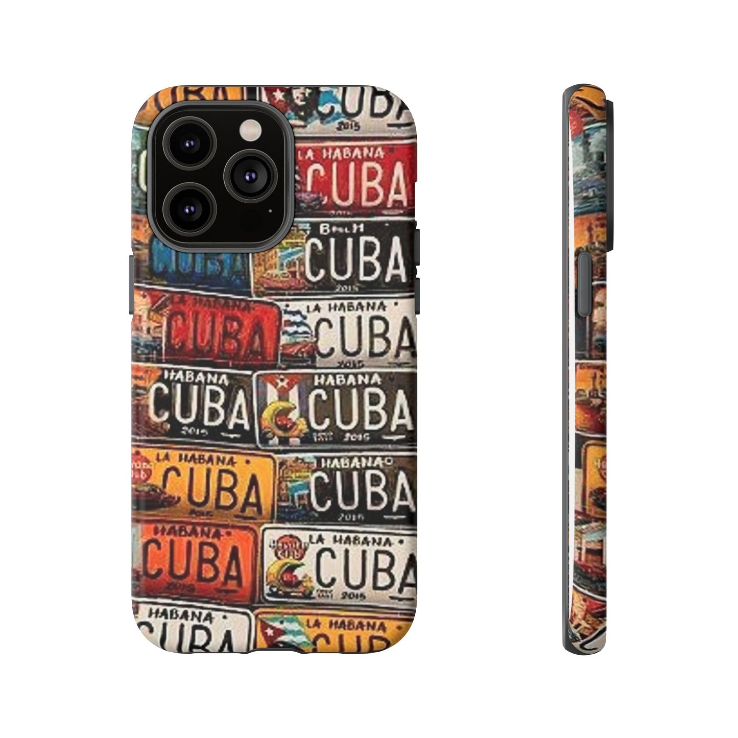 Cuban Old Car Registration Tough Cases| Iphone 16| Samsung Galaxy S 24