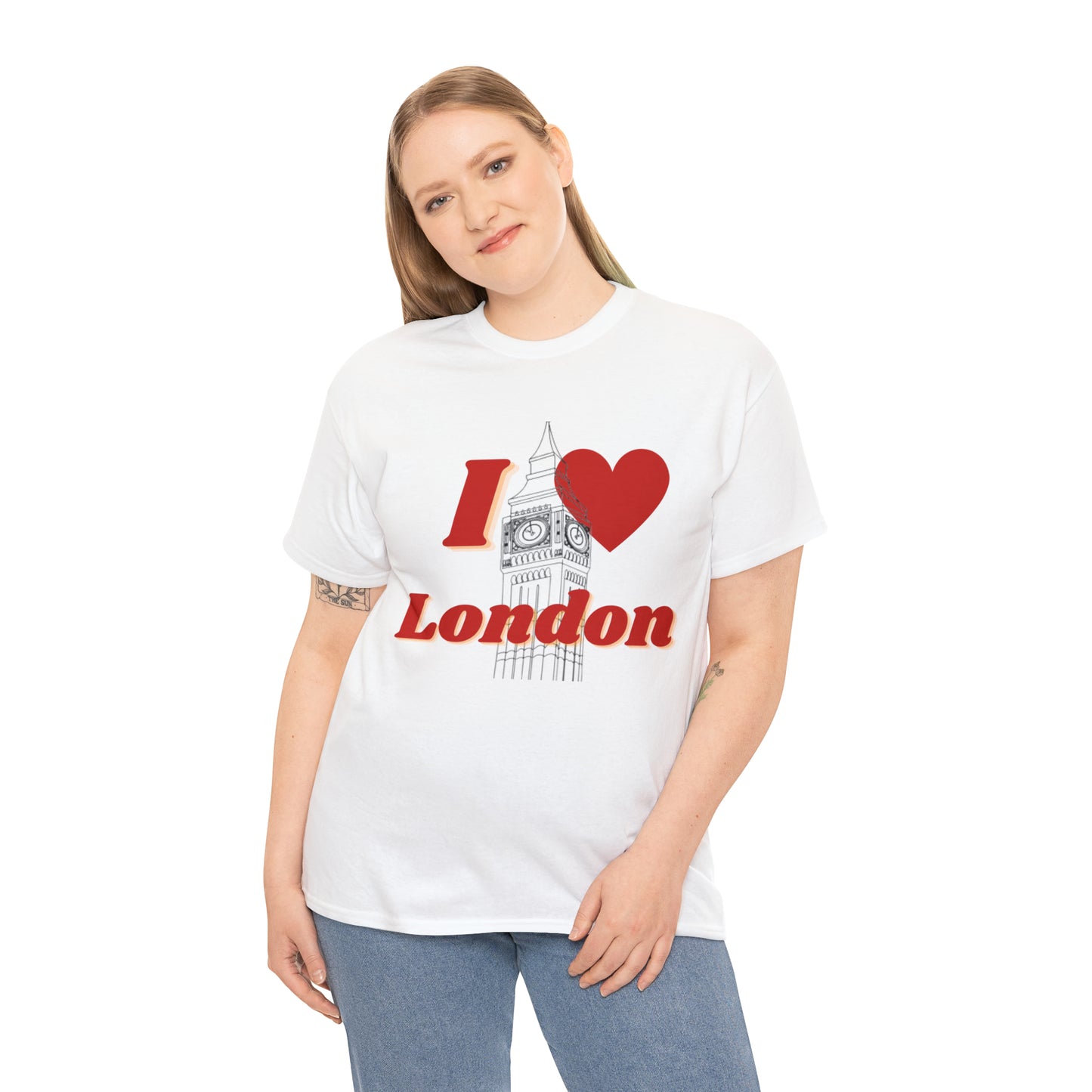 London |  Tourist Shirt  | Unisex Heavy Cotton Tee