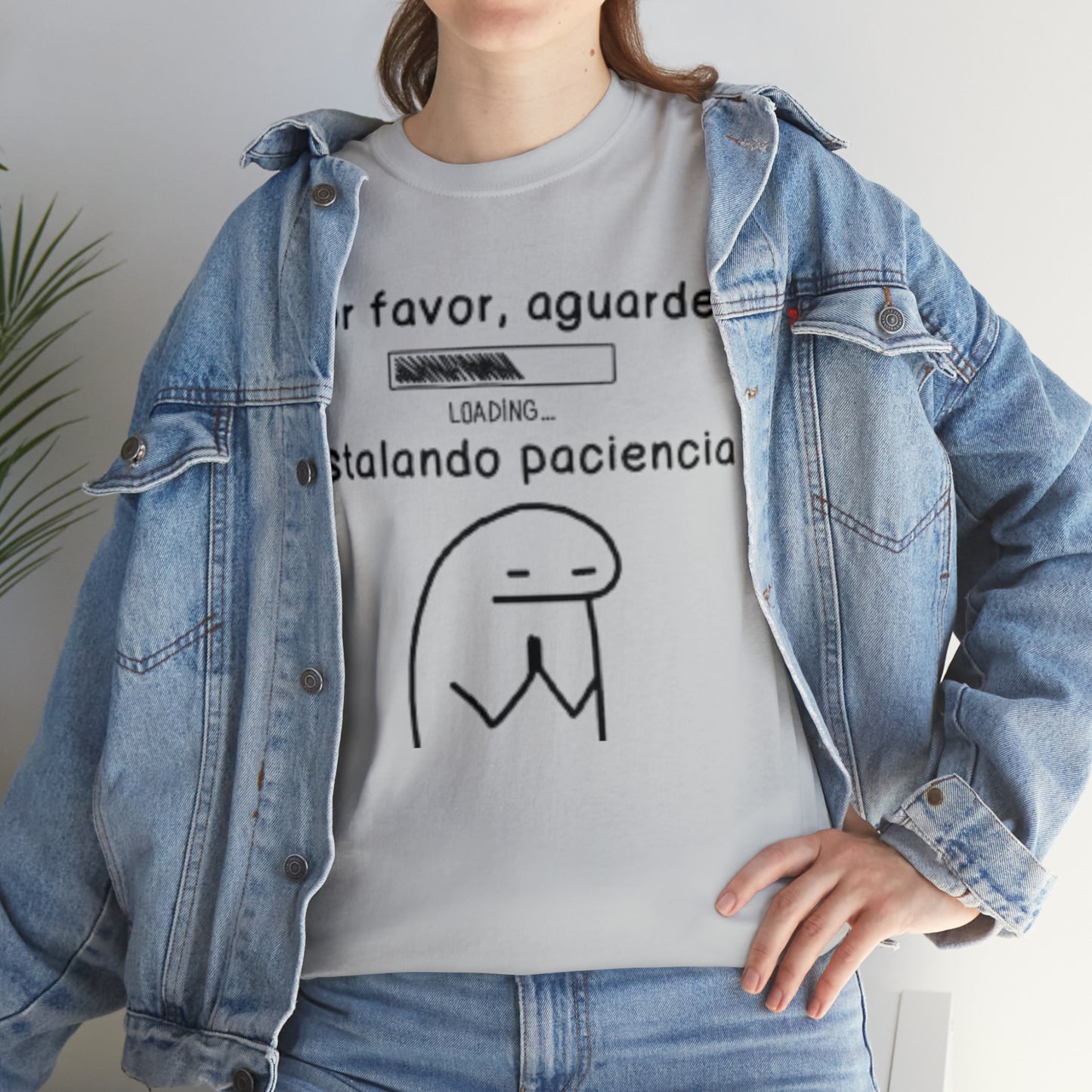 Instalando Paciencia |  Flork  | Unisex Heavy Cotton Tee