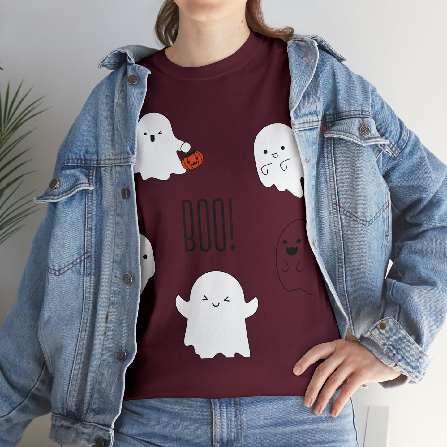 Little Ghosts  | Halloween  |  Unisex Heavy Cotton Tee