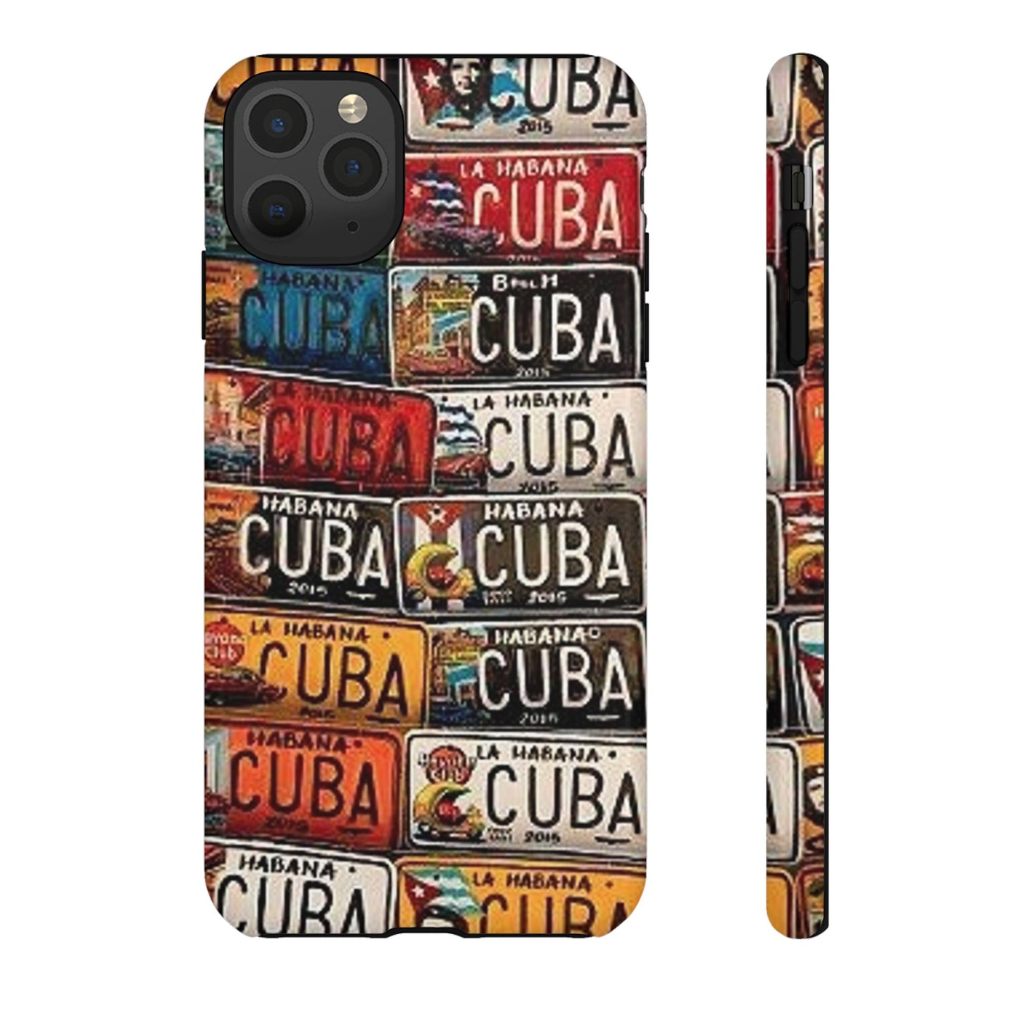 Cuban Old Car Registration Tough Cases| Iphone 16| Samsung Galaxy S 24