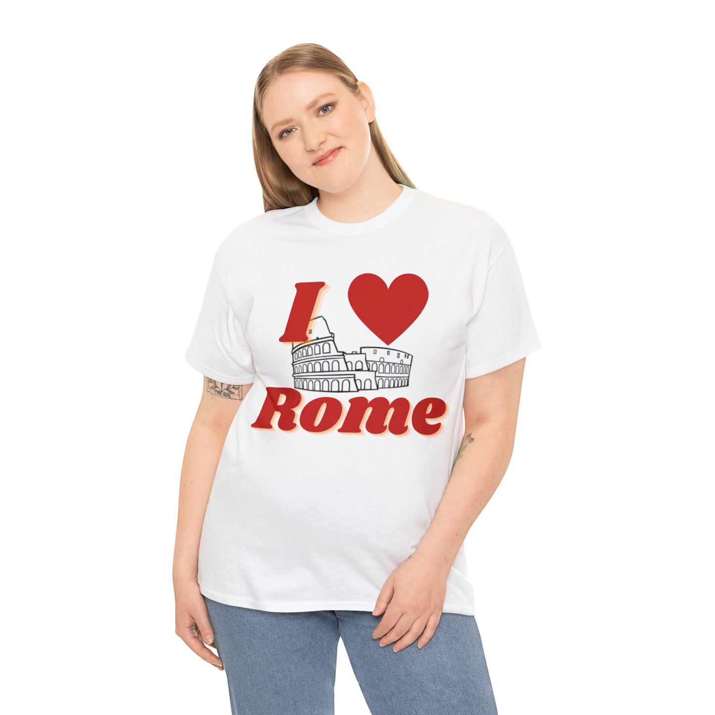 Rome | Tourist Shirt | Unisex Heavy Cotton Tee