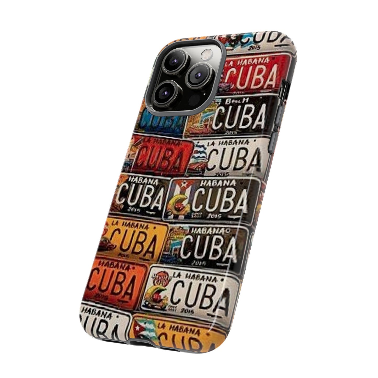 Cuban Old Car Registration Tough Cases| Iphone 16| Samsung Galaxy S 24