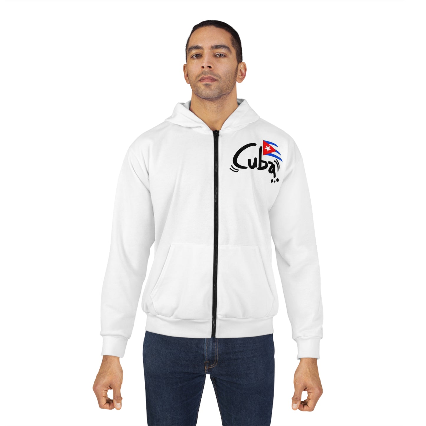 Cuban Flag | Bandera Cubana  | Unisex Zip Hoodie