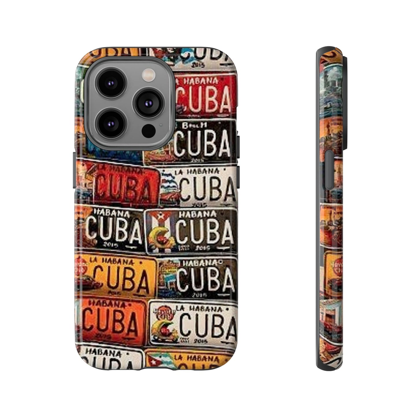 Cuban Old Car Registration Tough Cases| Iphone 16| Samsung Galaxy S 24