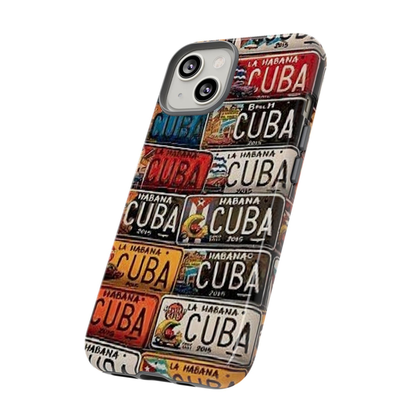 Cuban Old Car Registration Tough Cases| Iphone 16| Samsung Galaxy S 24