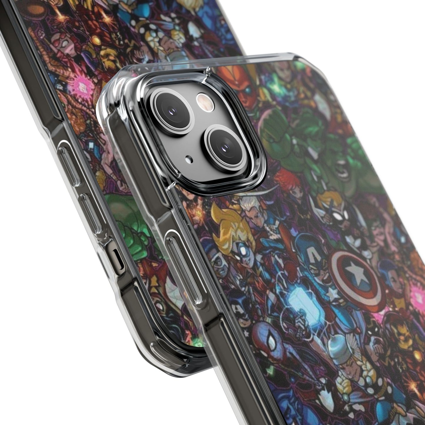 Marvel Heroes | Iphone 16 Pro Max | Magnetic Clear Impact Cases