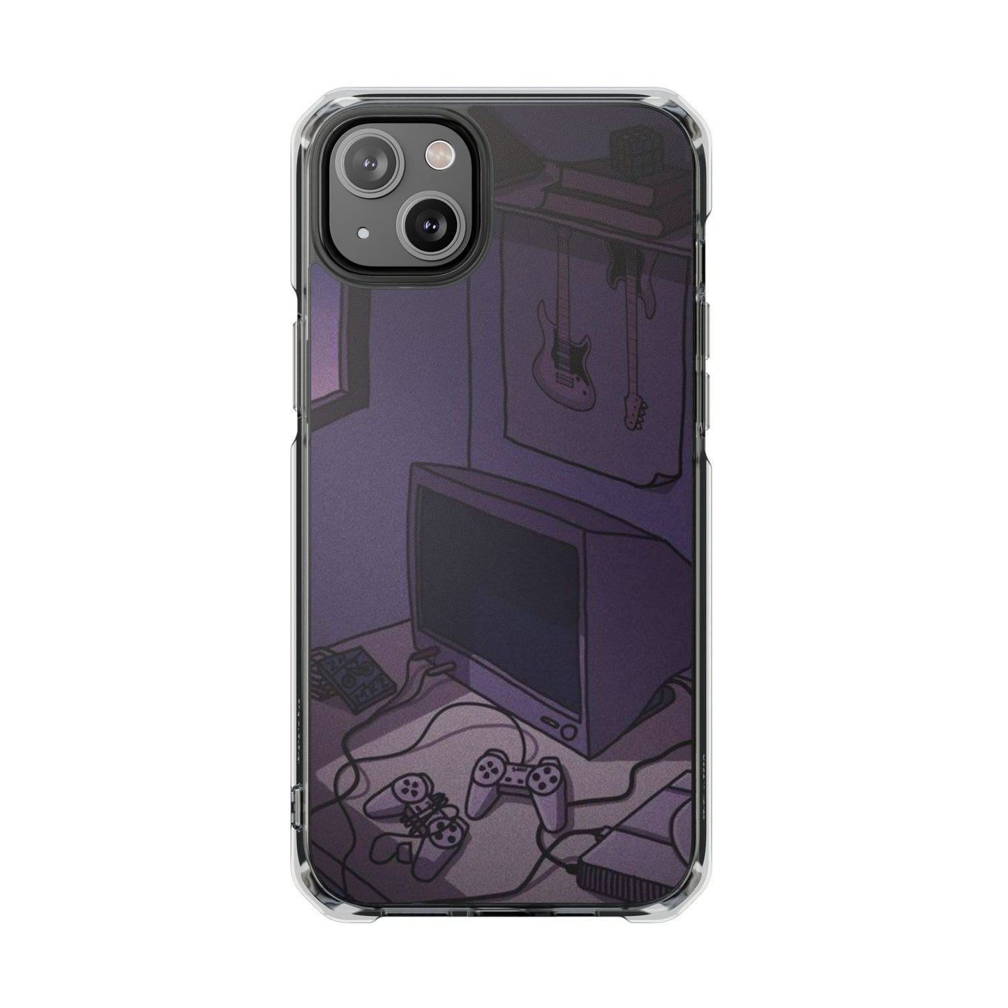 Retro Game Room | Iphone 16 Pro Max | Magnetic Clear Impact Cases