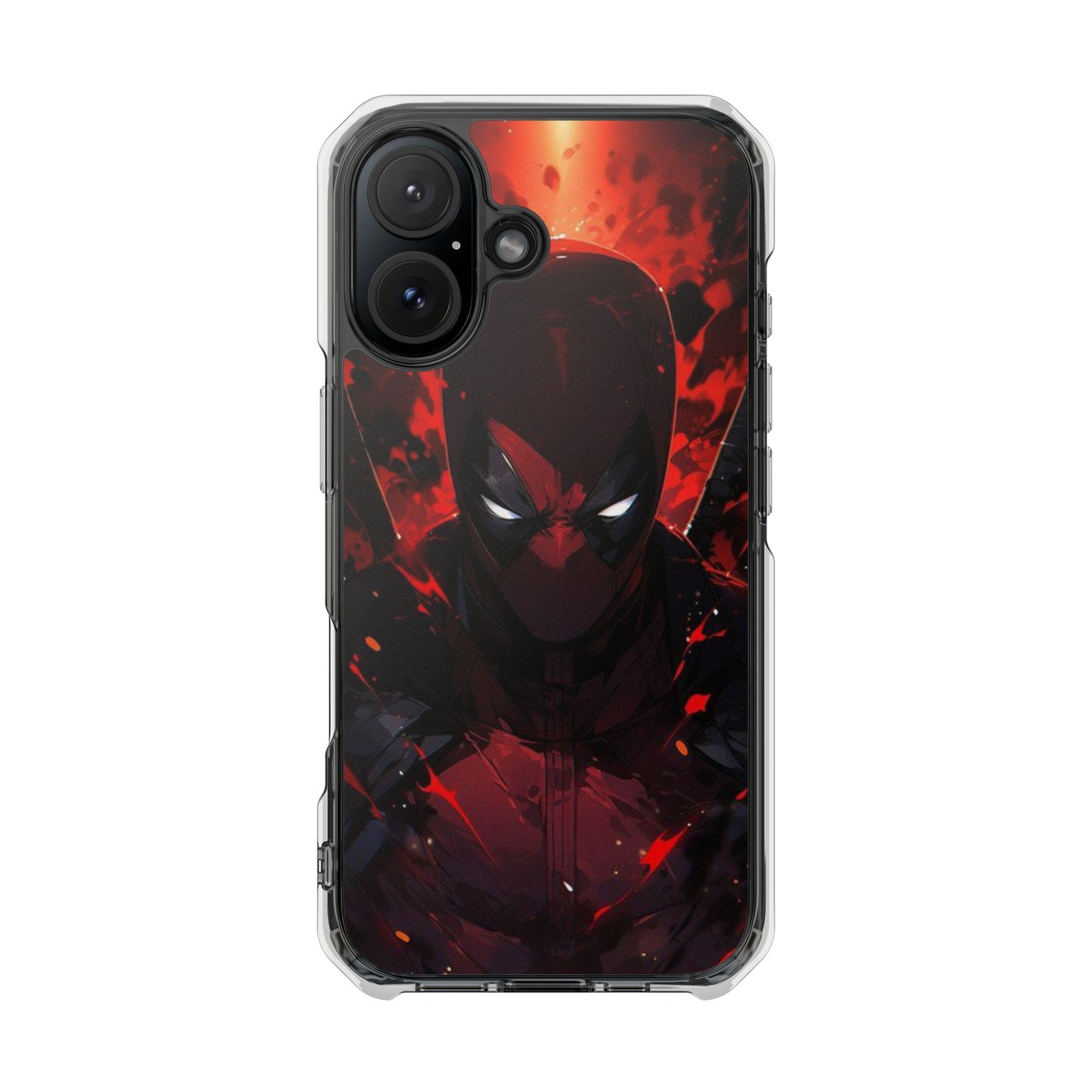 Deadpool | Iphone 16 Pro Max | Magnetic Clear Impact Cases