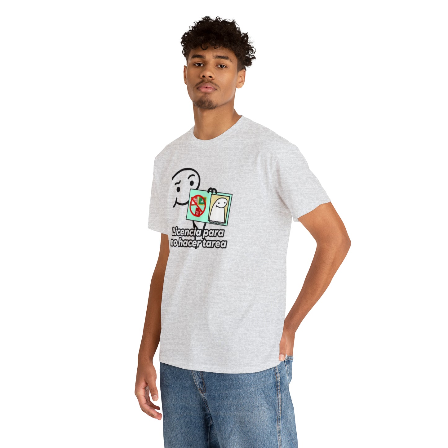 Not Homework Licence | Flork |  Unisex Heavy Cotton Tee